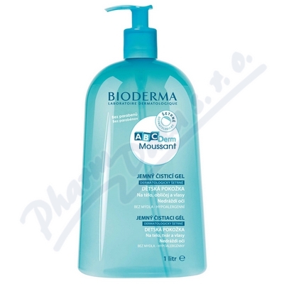 BIODERMA ABCDerm gel moussant 1L