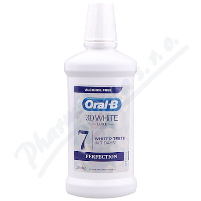 Oral-B 3D White Luxe ústní voda 500ml