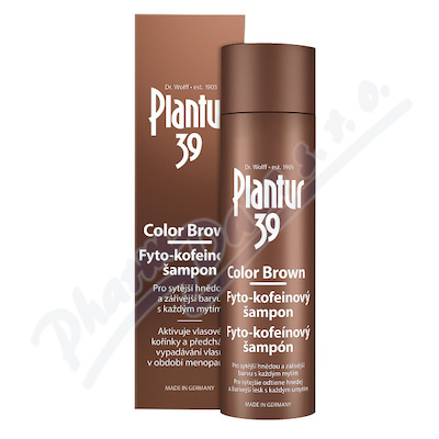 Plantur39 Color Brown Fyto-kofeinový šampon 250ml