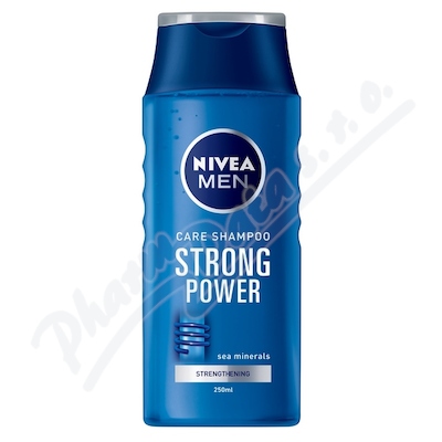 NIVEA Strong Power šampon muži 250ml 81423