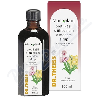 Mucoplant proti kašli s jitrocel.a medem sir.100ml