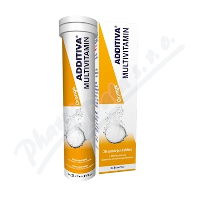 Additiva multivitamin Orange šum.tbl.20