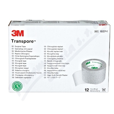 3M Transpore transp.náplast 2.5cmx9.1m 12ks