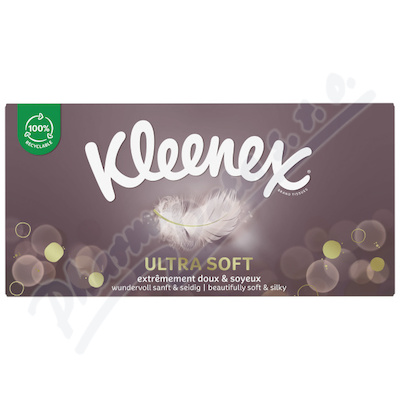 KLEENEX Kapesníky papírové Ultra Soft Box 64ks