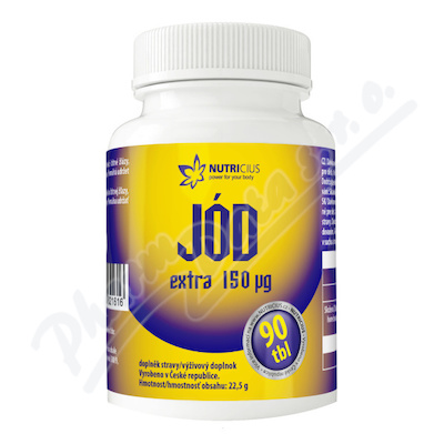 Jód Extra 150mcg tbl.90