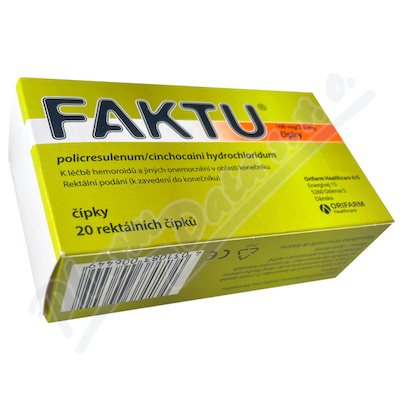 Faktu 100mg/2.5mg sup.20