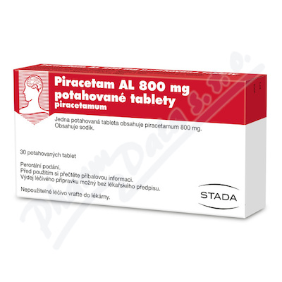 Piracetam AL 800mg tbl.flm.30