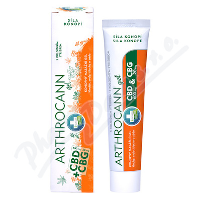 Annabis Arthrocann gel klouby svaly CBD+CBG 75ml