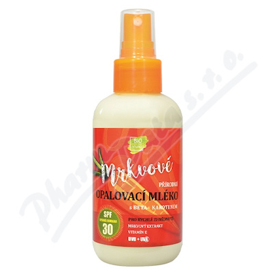 VIVACO mrkvové opalovací mléko SPF30 150ml