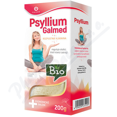 Psyllium indická rozpust.vláknina BIO 200g Galmed