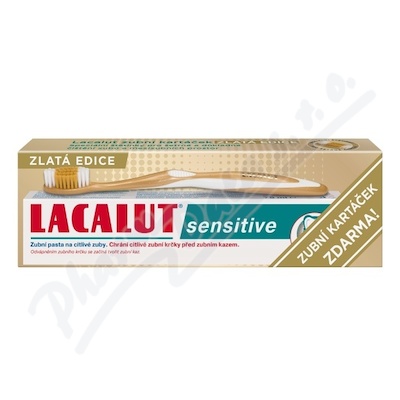 Lacalut Sensitive zubní pasta 75ml ZLATÁ EDICE