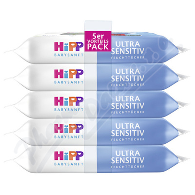 HiPP BabySANFT vlhč.ubrousky UltraSensitiv 5x48ks