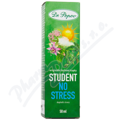 Dr.Popov Kapky bylinné Student-No stress 50ml