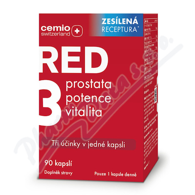 Cemio RED3 cps. 90 NOVÝ