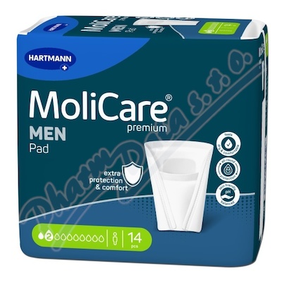 MoliCare MEN inkontinenční pomůcka 2 kapky 14ks