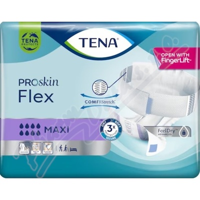 TENA Proskin Flex Maxi M ink.kalh.pás.22ks 730434