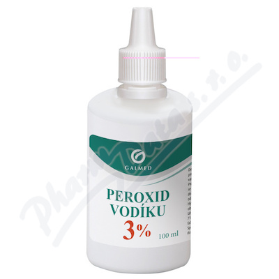 Peroxid vodíku 3% 100ml Galmed