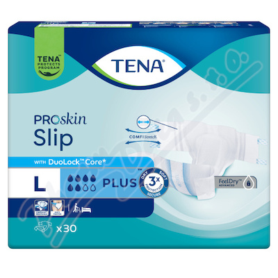 TENA Proskin Slip Plus L ink.kalh.30ks 710703