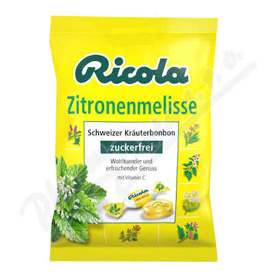 RICOLA Meduňka bez cukru 75g