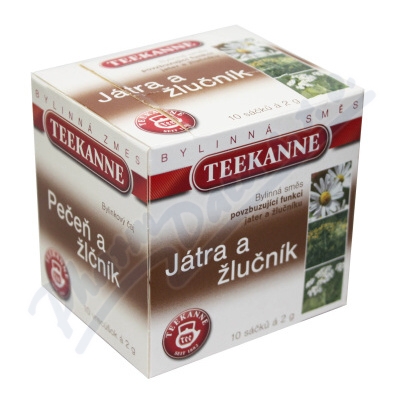 TEEKANNE Játra a žlučník 10x2g