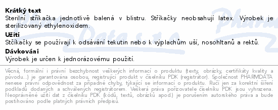 Stříkačka výplachová 50(60)ml Steriwund