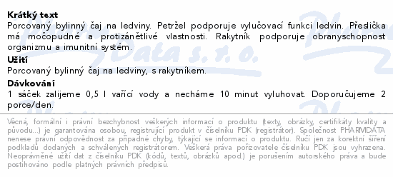 HERBEX Ledviny s rakytníkem n.s.20x3g