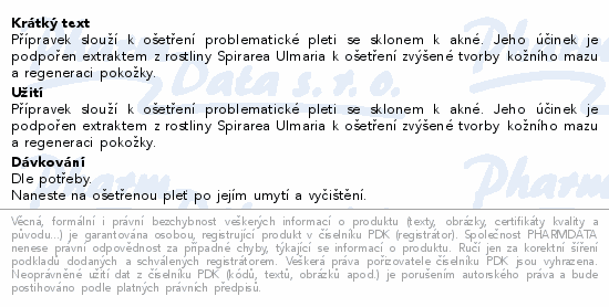 MiraClean Zinkový krém na obličej 50ml